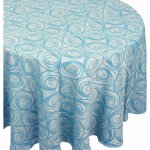 Linnea - nappe jacquard spirale ovale 180x300 cm Linnea - nappe jacquard spirale ovale 180x300 cm