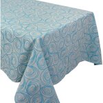 Nappe jacquard spirale rectangulaire 150x200 cm