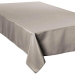 Nappe anti - taches beige lin 150 x 300 cm - atmosphera