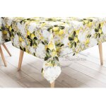 Nappe lima � en toile de mazout plastifi�e hydrofuge en pvc limoni fabriqu� en italie cm. 140x140 x4 ...