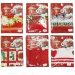 Nappe de no�l r�sistante aux taches sans repassage imperm�able � l'eau fantaisies diverses 12 places