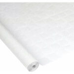 Nappe en papier damasse 1. 18 x 5 m vitamina blanc Nappe en papier damasse 1. 18 x 5 m vitamina blanc