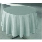 Nappe polyester ronde �160cm tissage perle sur cintre - access deco