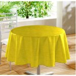 Nappe ronde declino jaune Nappe ronde declino jaune