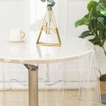 Nappe ronde transparente transparent 160 cm Nappe ronde transparente transparent 160 cm