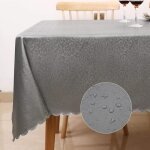 Nappe de table rectangulaire anti tache 140200cm nappe impermable nappe de cuisine rectangulaire toile ...