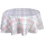 Cpm - nappe en toile cir�e ronde carreau