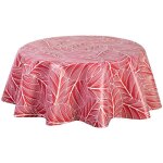Nappe en toile cir�e ronde eloa