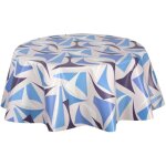 Nappe en toile cir�e ronde figu