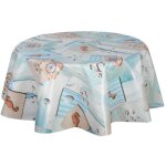 Nappe en toile cir�e ronde hypo