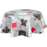 Nappe en toile cir�e ronde moma