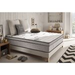 Naturalex - matelas carbone plus 140x190 mousse � m�moire de forme hd - �pais 24 cm - accueil latex + ...