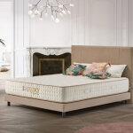Naturalex - matelas luxury 140x190 mousse � m�moire de forme hd - accueil latex + hr - 7 zones grand ...