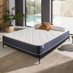 Naturalex - matelas royalvisco 160x200 mousse  mmoire de forme hd - pais 24 cm - accueil latex + hr ...