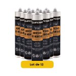 Naturasol - colle pour plinthes - mastic n�opr�ne s - 100 - 12 biberons de 300ml