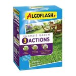 Engrais gazon - algoflash naturasol 3 actions - 3 kg