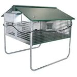 Nature 200420 ropet clapier extérieur pour lapin deux compartiments d'engraissement 105x123x110cm Nature 200420 ropet clapier extérieur pour lapin deux compartiments d'engraissement 105x123x110cm