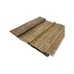 Nature - canisse en corce lle de pin - rouleau de 3 m de long, hauteur 1. 80 m