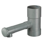 Nature - collecteur  dbit rglable pour descente de gouttire  8 cm