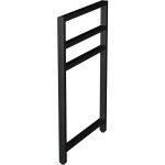 Naturel - accessoires pied sous plaque dolce 45x68x3 cm noir mat nohah45cm