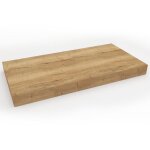 Egger - naturel plan vasque 80 x 50 x 8 cm, aspect ch�ne halifax naturel, brun clair (do8050dh)