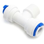 Raccord viss type jaco en t filet mle 12, 91mm (1 / 4') 2x raccord 6, 5mm pour tuyaux osmoseur - naturewater ...
