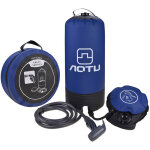 Nazalus - vente douche de camping11l avec pompe � pied, sac de douche pliant portatif ext�rieur pour ...