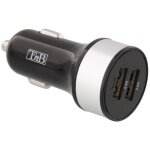 Tnb - t'nb acgpcar48 chargeur allume - cigare double usb 4. 8 a noir