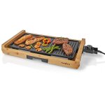 Nedis - gril de table - 6 personnes - 4 r�glages de chaleur fcbg100fbk43