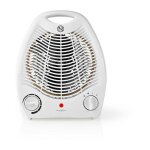 Nedis radiateur �lectrique soufflant blanc 2000w chauffage d'appoint