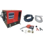 Nedlp - 27 pompe  fuel gasoil diesel 12v 40l / min 150w avec pistolet automatique, clapet anti - retour, ...