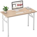 Need - bureau d'ordinateur informatique pliante 120x60cm table d'tude /  dner pliable pour maison ...