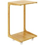 Need table d'appoint roulante avec roulettes en bambou en bout de canap, table basse dans le sjour, ...