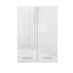 Hucoco - nellio - armoire de toilette murale - meuble sdb � suspendre - dimensions 64x30x90 - rangement ...
