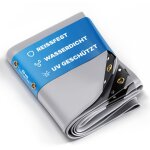 Bche premium impermable [600x1000cm] ? rsistante aux uv [450 g / m] bche de camion avec ?illets, ...