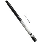Nemaxx ? rallonge pour tari�re de sol 60 cm ? acier noir avec goupille de s�curit� ? compatible avec ...