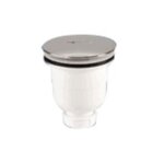 Go by van marcke bonde de vidage douche avec siphon pour receveur avec trou 90mm et raccord avec tuyau ...