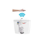 Nemo - go by van marcke bouton de chasse d'eau � capteur infrarouge pour r�servoir wc attenant chasse ...