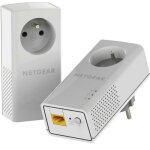 Kit de 2 cpl plp1000 1000 mbps avec prise filtr�e int�gr�e