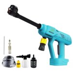 Nettoyeur haute pression �lectrique, roundre de pression sans fil, voiture � haute pression portable ...