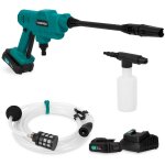 Nettoyeur haute pression sans fil compact 20v ? 24 bars ? 198 l / h - tuyau d'aspiration de 5m, bouteille ... Nettoyeur haute pression sans fil compact 20v ? 24 bars ? 198 l / h - tuyau d'aspiration de 5m, bouteille ...