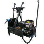 Renson - nettoyeur haute pression thermique boostibc 250b - 15l / min enrouleur 20m