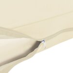 Housse de coussin de palette intrieur extrieur beige 120 x 80 x 10 cm [neu. haus]