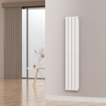 [neu. haus] - radiateur � panneaux double nore 1006 w acier 160 x 30 cm blanc