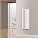 [neu. haus] - radiateur  panneaux double nore 1140 w acier 120 x 45 cm blanc