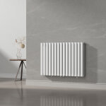 [neu. haus] - radiateur  panneaux double nore 1180 w acier 60 x 90 cm blanc