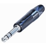 Jack 6. 35 mm mle, droit neutrik np3x - bag - con nombre de ples: 3 stro noir 1 pc(s)