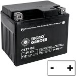 Batterie agm  ple positif droit pour tracteur de pelouse husqvarna rider 77