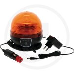 Batterie led gyrophare 12 / 24 v fixation aimant sur machine agricole