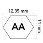 Courroie hexagonale tracteur tondeuse husqvarna ct131 12, 7x2743mm aa108 Courroie hexagonale tracteur tondeuse husqvarna ct131 12, 7x2743mm aa108